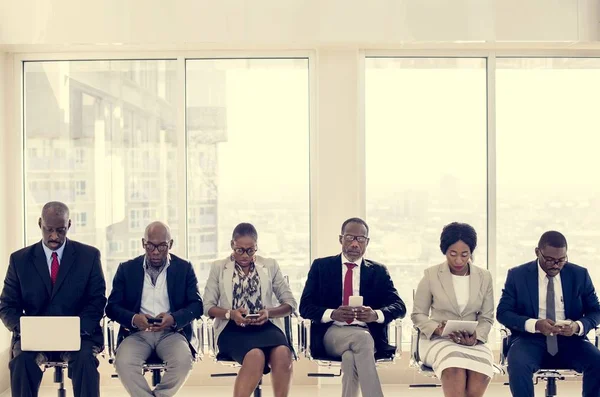 Persone multietniche alla Conferenza d'affari — Foto Stock
