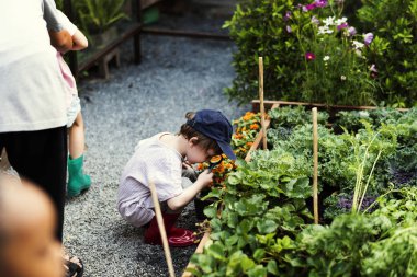 Çocuk Büyüteç'i kullanma 