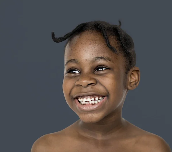 Beautiful african american girl — Stok fotoğraf