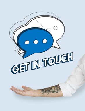 El ile sohbet kabarcık 