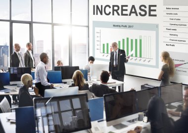 çalışan iş adamları 