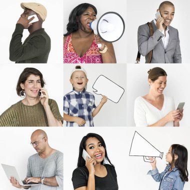 farklı iletişim teknolojileri kullanan kişiler 