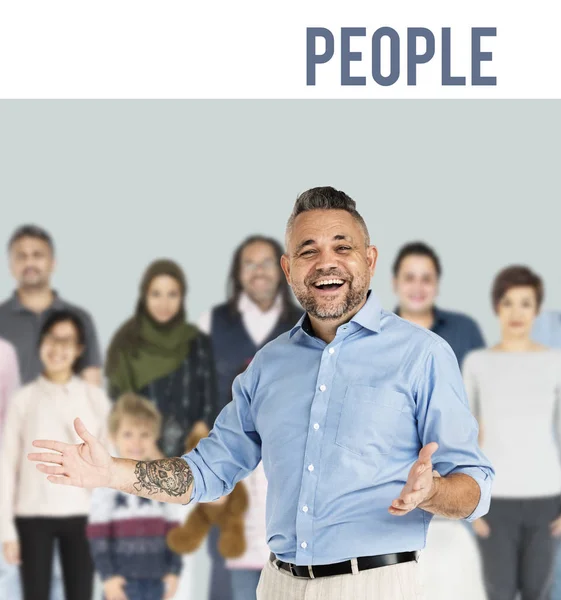 Group of Diversity People — Stock Photo, Image