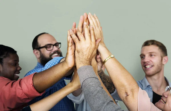 Grupo de personas juntas —  Fotos de Stock