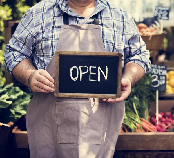 Consiglio di amministrazione dell'uomo — Foto Stock