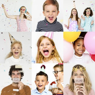 etnik insanlar eğleniyor