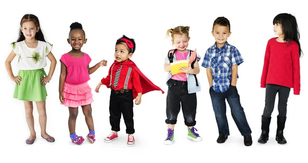 Hermosos niños multiétnicos — Foto de Stock
