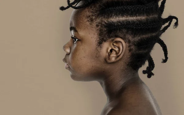 Belle fille afro-américaine — Photo
