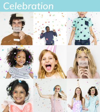 etnik insanlar eğleniyor