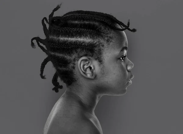 아름 다운 아프리카계 미국인 여자 — 스톡 사진