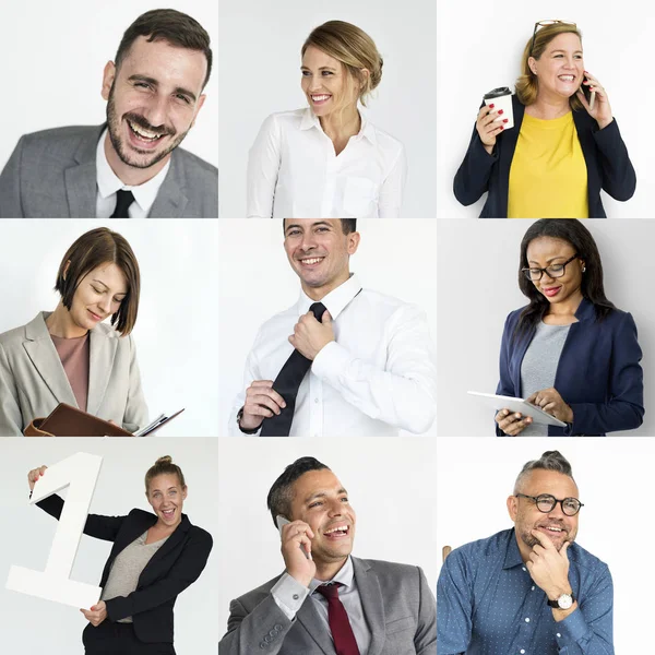 Diversità delle persone di successo — Foto Stock