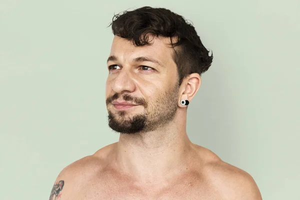Mladý muž s tetováním — Stock fotografie