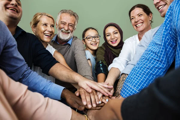 Group of People Together — Stock Photo, Image
