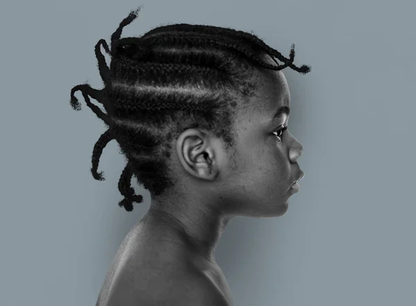 아름 다운 아프리카계 미국인 여자 — 스톡 사진