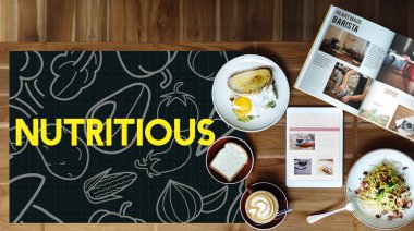 Sabah kahvaltısı masada.