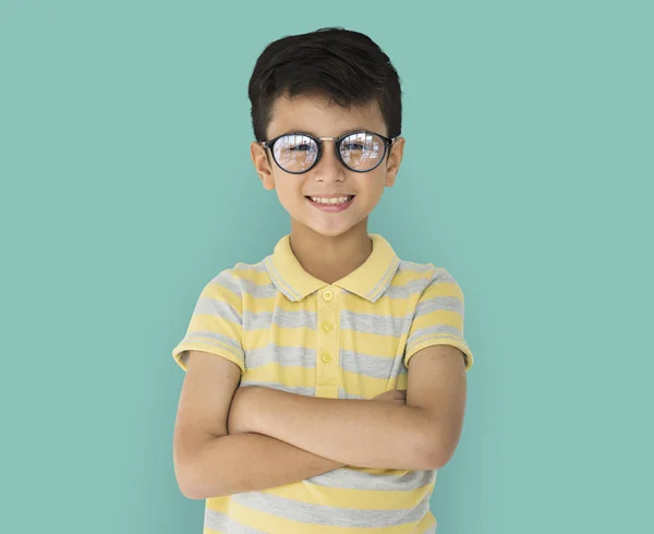 眼鏡をかけた少年 — ストック写真