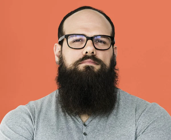 Volwassen man met baard — Stockfoto