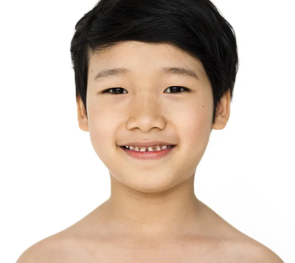 アジアの少年の裸胸 — ストック写真