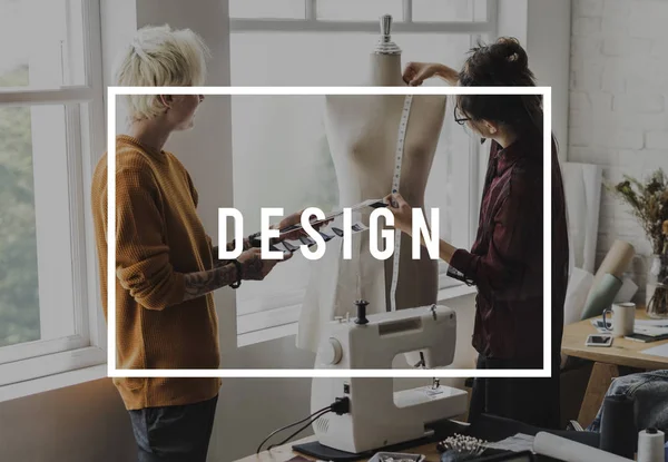 Women fashion designers — Stock Photo, Image