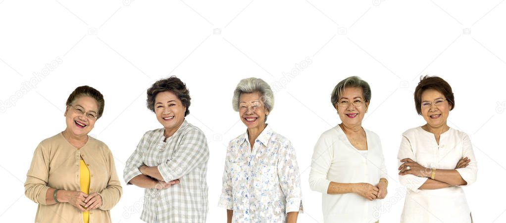 Asian Senior Adult Women