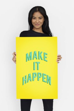 kadın holding tasarlamak