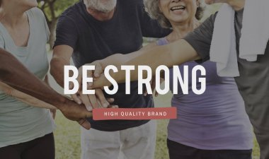 üst düzey insanların ellerini yığını yapma