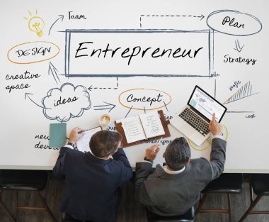 masada çalışan iki iş adamları