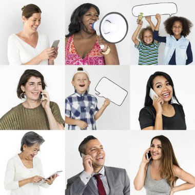 farklı iletişim teknolojileri kullanan kişiler 