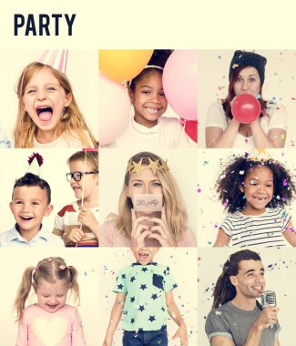 etnik insanlar eğleniyor