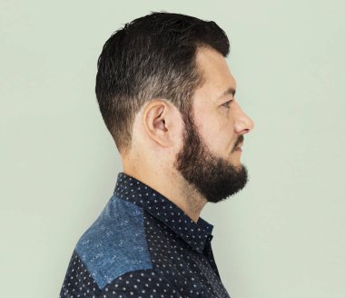 sakallı adam yüz