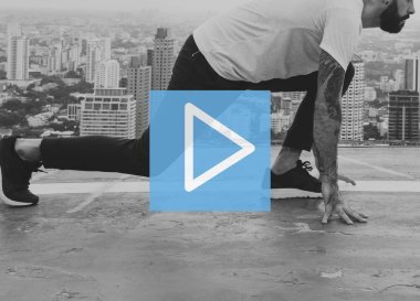 adam çalıştırmak için hazırlanıyor