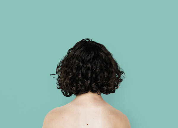 Adult Woman with bare back
