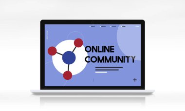 Web tasarım şablonu dizüstü