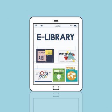 Web tasarım şablonu dijital tablet