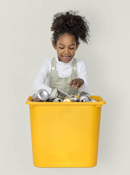 Beautiful african american girl — Stockfoto