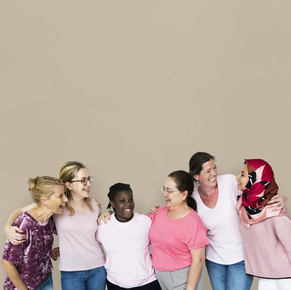 Grupo da Diversidade das Mulheres — Fotografia de Stock