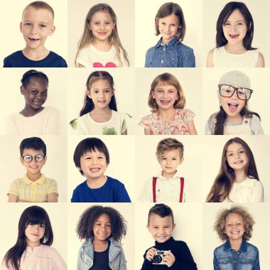 çok güzel çok kültürlü çocuklar 