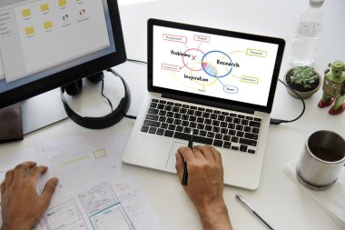 dizüstü bilgisayar kullanan kişi eller iş