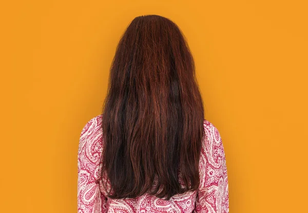 Mujer con el pelo largo — Foto de Stock