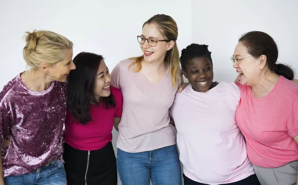 Grupo da Diversidade das Mulheres — Fotografia de Stock