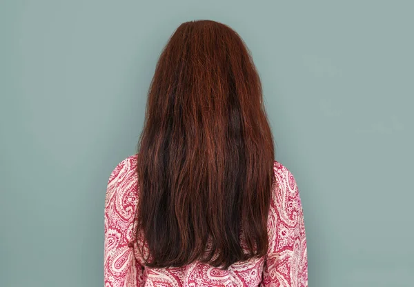 Γυναίκα με μακριά μαλλιά — Φωτογραφία Αρχείου
