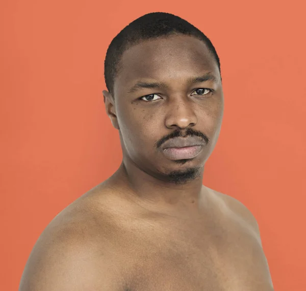 Homem africano sério — Fotografia de Stock