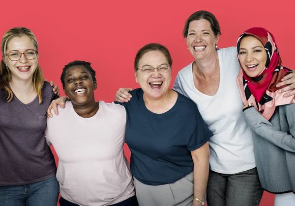 Grupo de la Diversidad de Mujeres — Foto de Stock