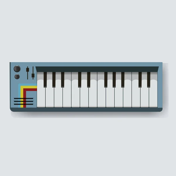 数字电子键盘 — 图库矢量图片