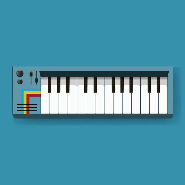 数字电子键盘 — 图库矢量图片