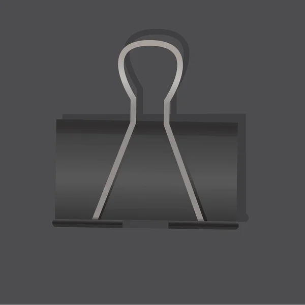 Paperclip outil de papeterie — Image vectorielle