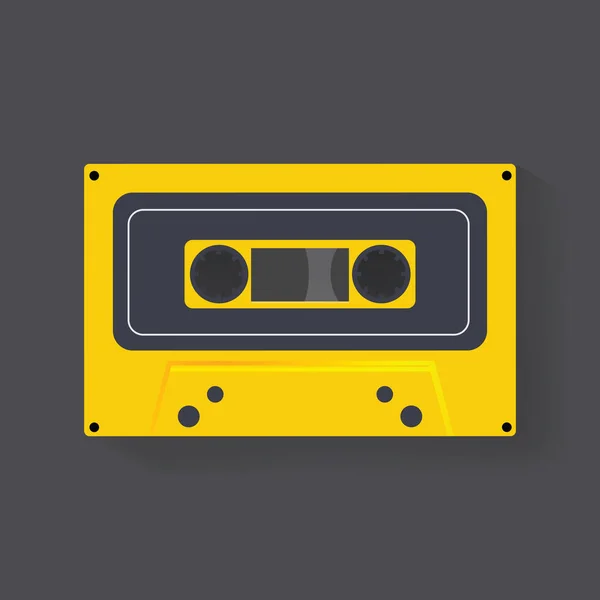 Cinta de casete retro — Vector de stock