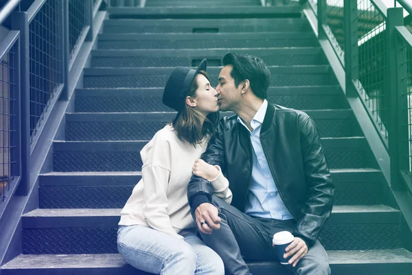 Casal passar tempo juntos — Fotografia de Stock