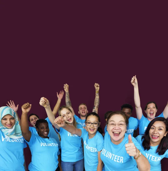 Grupo de voluntarios —  Fotos de Stock