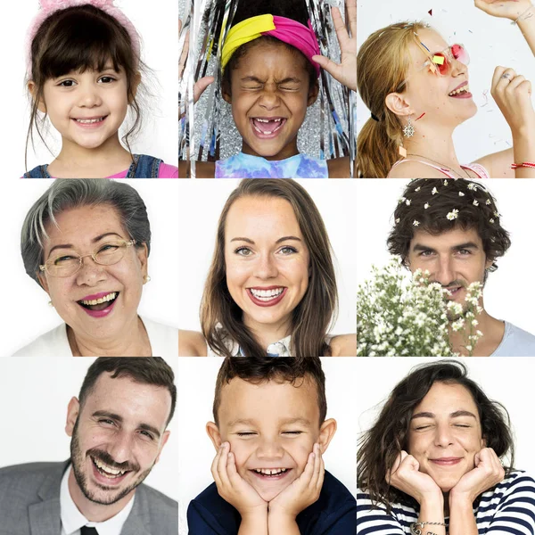 Glad och leende människor — Stockfoto